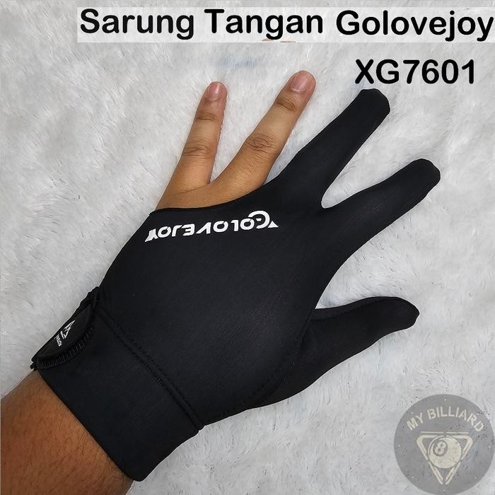 

^_^ GoloveJoy XG76 Sarung Tangan Billiard - Full Finger Gloves Anti Slip Kiri dan Kanan - XG7601 V$