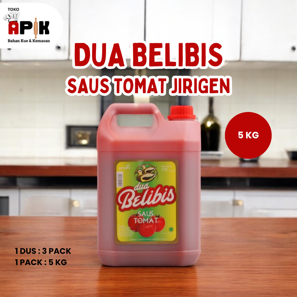 

SAOS BELIBIS TOMAT JIRIGEN 5KG / KULINER & USAHA MAKANAN