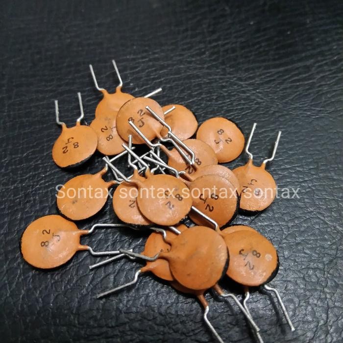 (BACA DESKRIPSI) 82pf 82 pf npo capacitor kapasitor murata