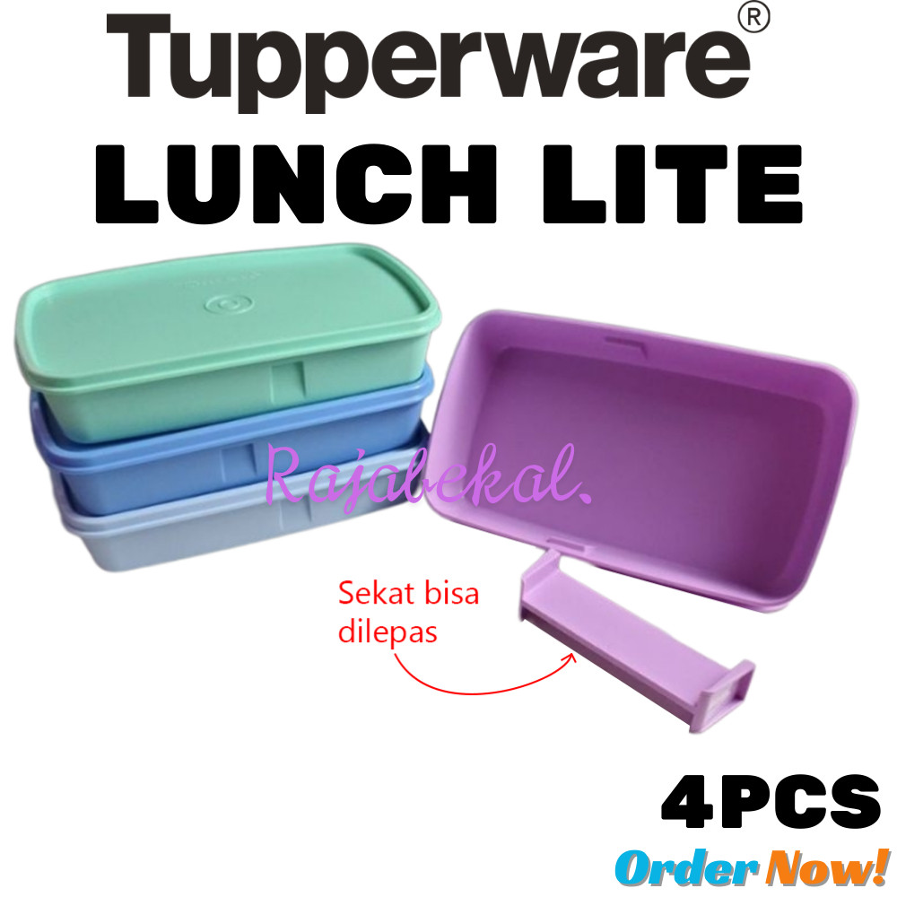 [BIG SALE] PROMO Tupperware  Lunch Lite Lunch Box anak bersekat