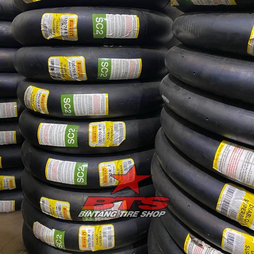 Ban Slick Pirelli Diablo Superbike 100/70-17 110/70-17 120/70-17 125/70-17 140/70-17 180/60-17 190/6