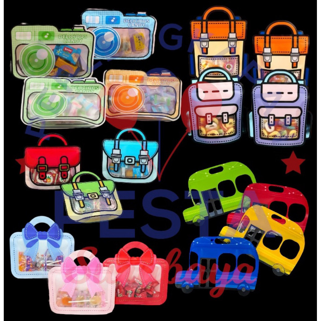 

Plastik Bingkisan Souvenir Ziplock Standing Goodie Bag Hampers Bingkisan Kado Snack Hadiah Zipper