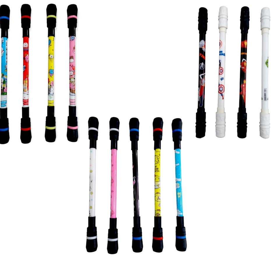 

[SDW] pekanbaru/PENA SPINNER/PENA GEL MAINAN (BELI 3 PCS BONUS 1 PCS)