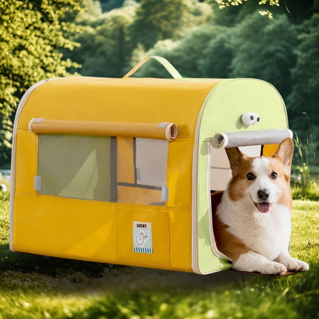 Rumah Anjing Kucing Multi Fungsi.Tenda Anjing Kucing.Rumah Anjing Kucing Indoor Outdoor.Kandang Lipa