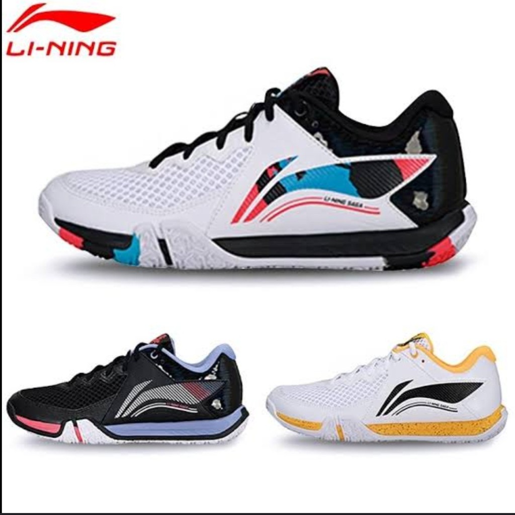 Sepatu Badminton ANAK LINING SAGA LITE II 2 JUNIOR JR ORI LINING
