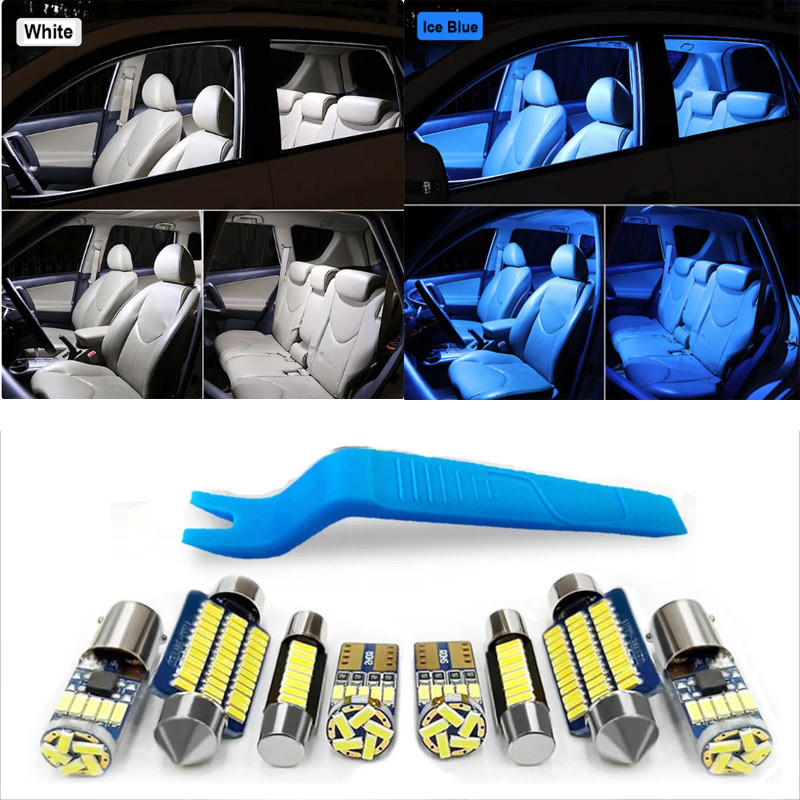 For Nissan XTrail X Trail T32 T31 T30 2002-2020 Car Interior LED Light Seat Roof Map Dome Trunk Lice