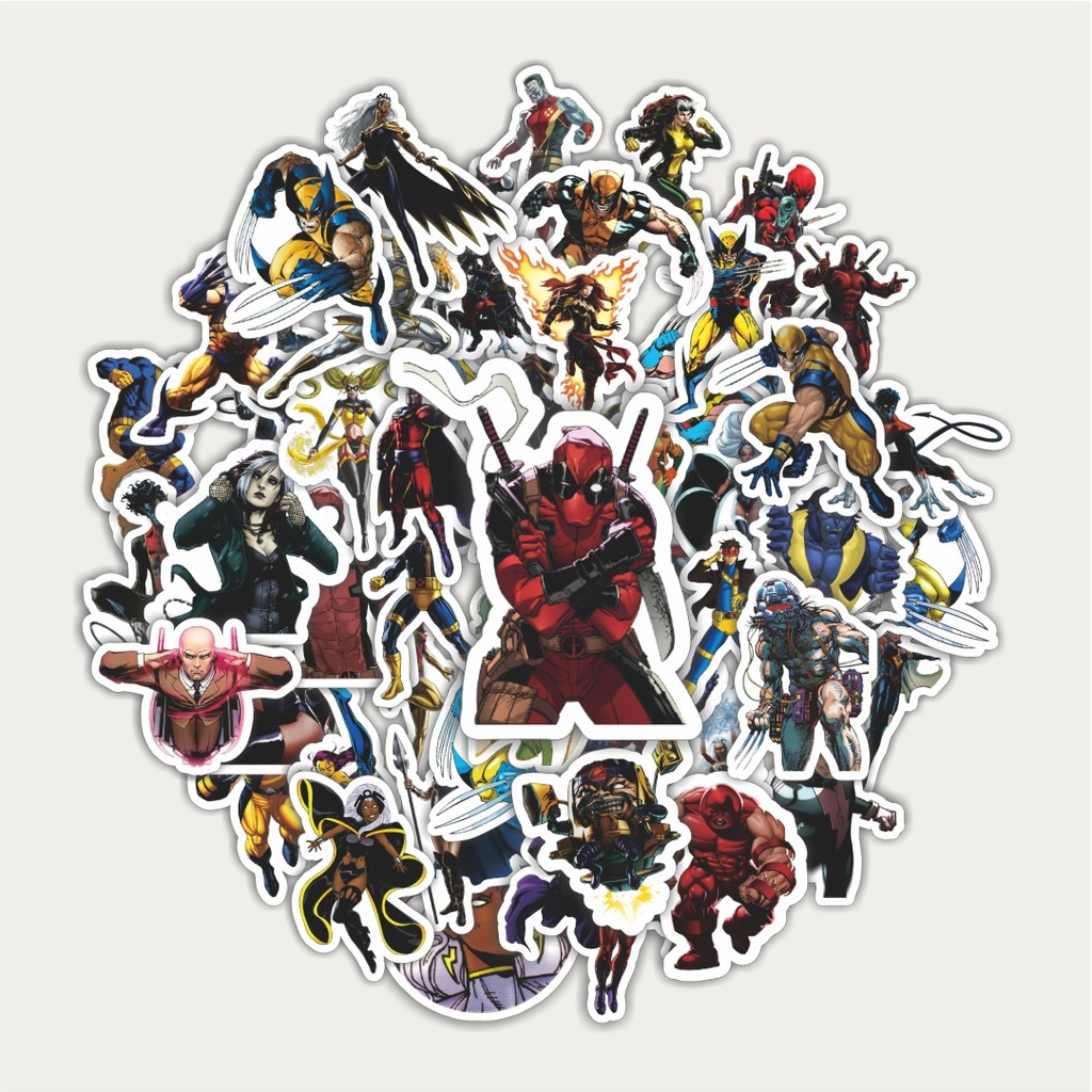 

Sticker Pack Stiker Marvel Series X-MEN Character Mix | Sticker TUMBLR | Stiker LAPTOP KOPER HELM