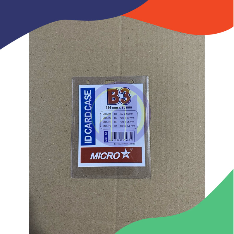 

(PACK=20PCS) PLASTIK ID CARD B3 MICROSTAR /COMBO (min order 5 Pack)