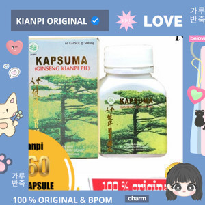 

PROMO MERDEKA !!! CN Kapsuma Ginseng Kianpi - Penambah Nafsu Makan dan Berat Badan 60 kapsul 100% ORIGINAL & BPOM