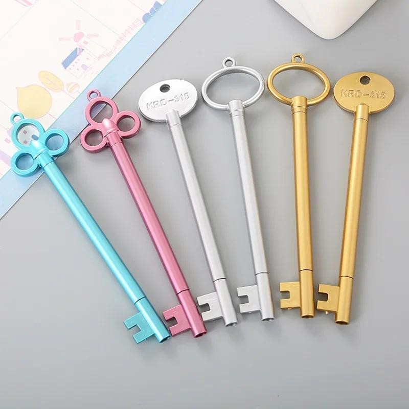 

100Pcs Key Gel Pen Set Creative Stationery Cute Cartoon Learning Office Supplies Wholeslae
