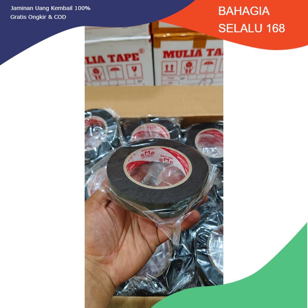 

Mulia Tape Foam Tape Green / Double Tape Busa 24mm x 5 meter