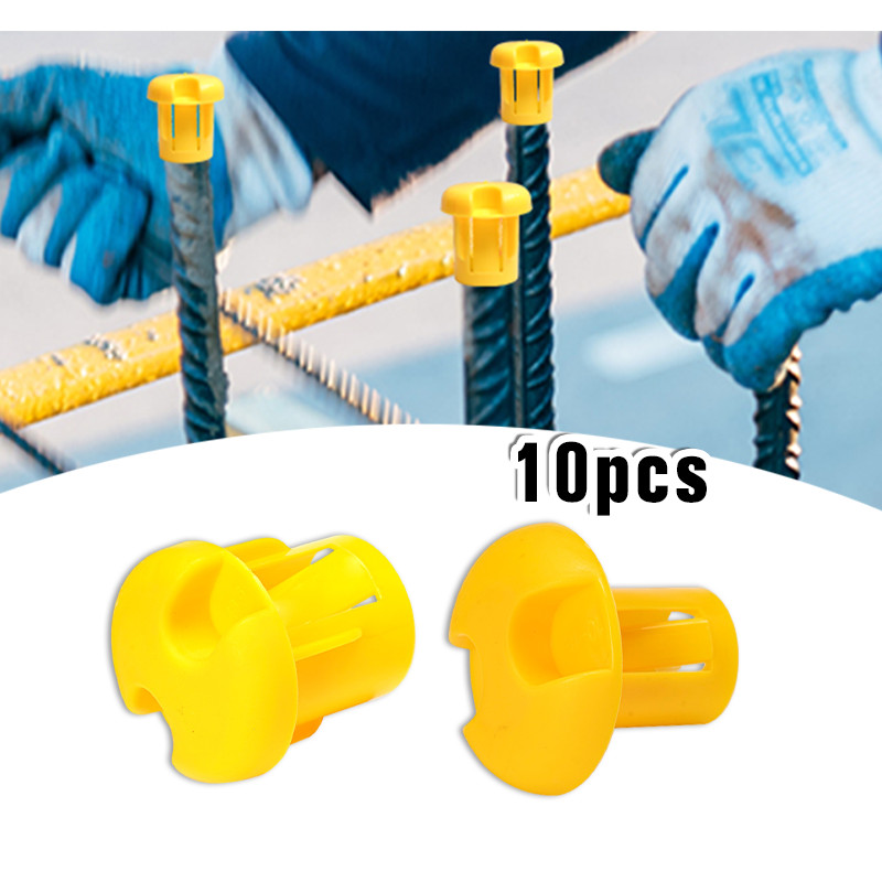 10 Pcs Mushroom Rebar Cap / Protector Covers Rebar