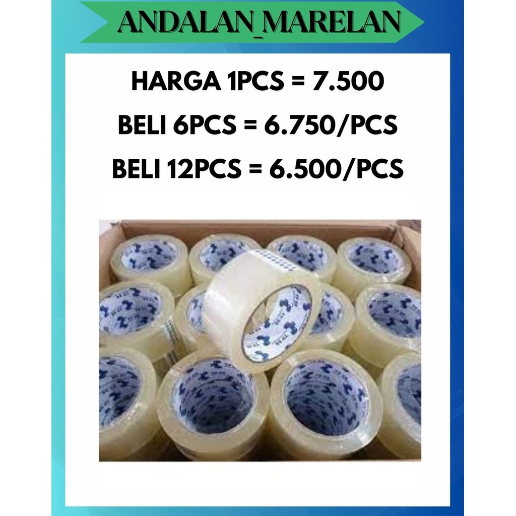 

AM LAKBAN SELOTIP ISOLASI BENING / COKLAT TP88 MPI HOKITAPE 90 YARD 45MM BAGUS DAN TEBAL