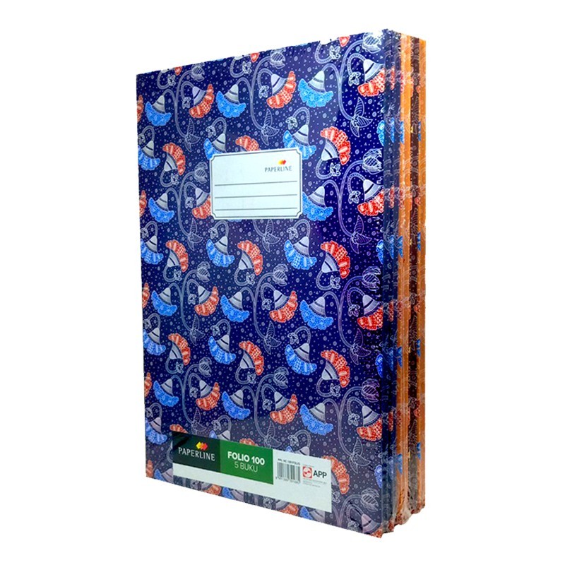 

Buku Hard Cover Paperline 100Lbr Uk.Folio
