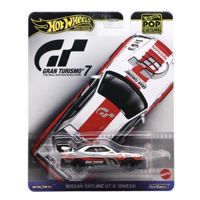Hot Wheels Premium Grand Turismo Nissan Skyline GT-R (BNR34)