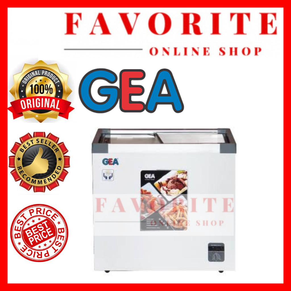 CHEST FREEZER GEA SLIDING SD-186 / GEA CHEST FREEZER SLEDING SD186