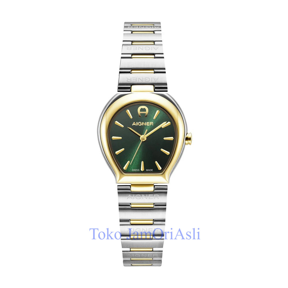 Promo Original Jam Tangan Wanita Aigner AGW.283002 Women Genova Two Tone Watch Garansi Resmi 2 Tahun