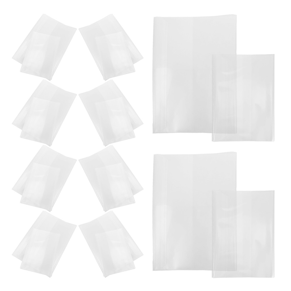 

20pcs Cover Clear Protector Sleeve A4 A5 Hardcover Plastic Clear Book Sleeve Covers Textbook Waterproof Easy Clean