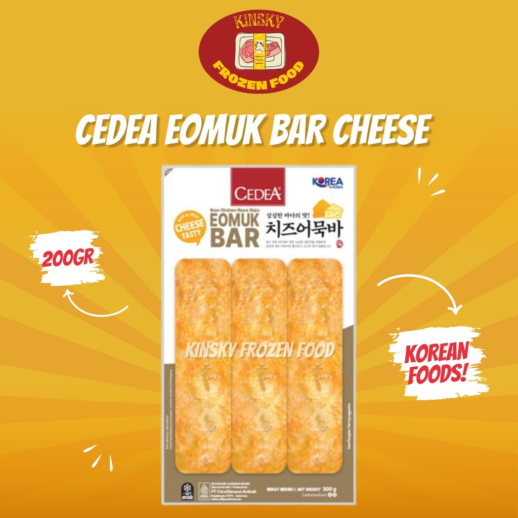 

CEDEA EOMUK BAR CHEESE 200GR