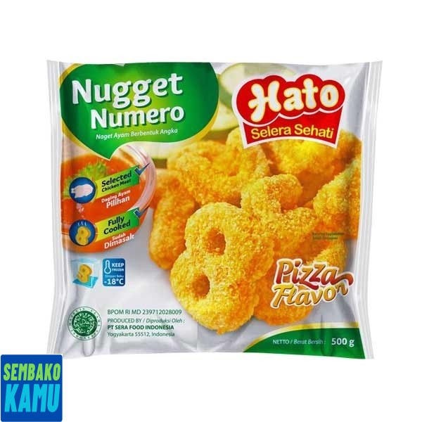 

Hato Chicken Nugget Numero 500 gr