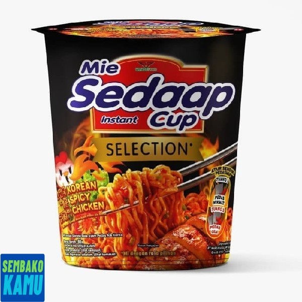 

Sedaap Mie Korean Spicy Chicken Cup 81 gr