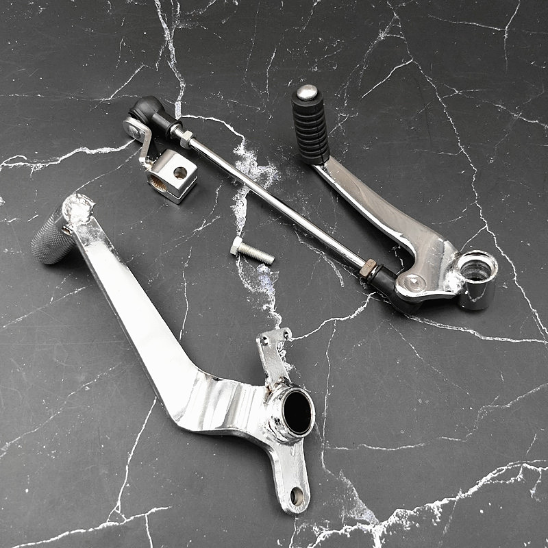 Motorcycle Aluminium Rear Brake Lever Foot Rests Gear Shift lever Shifter pedal for CB400 1992-1998 