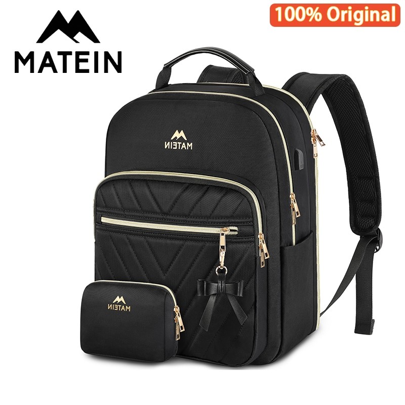 Matein Tas Ransel Wanita Korea Backpack Coquette Cewek kuliah Mini Cantik Lucu Ransel Doughnut