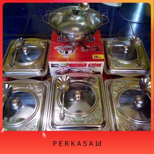 tempat prasmanan set/panci prasmanan fast food