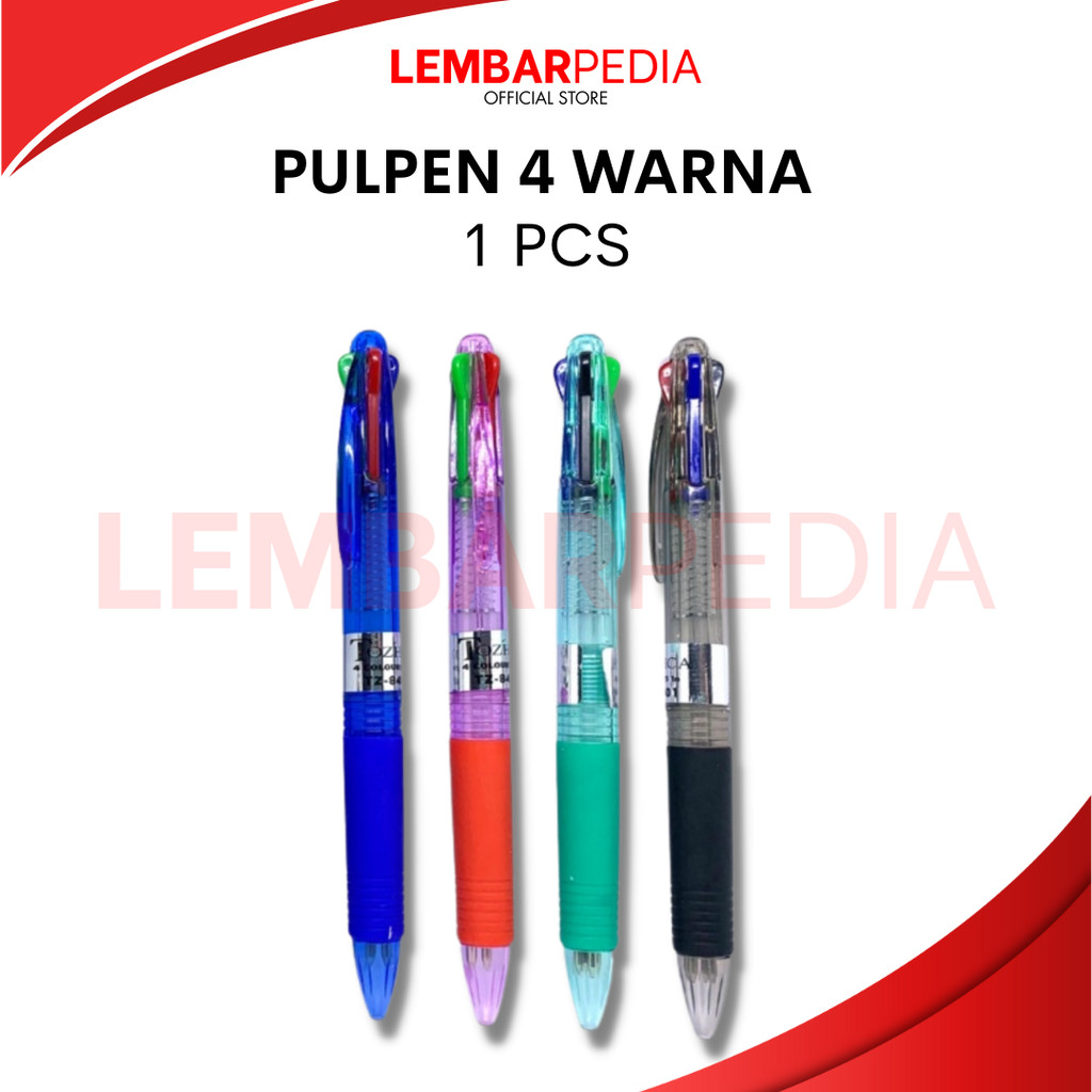 

PULPEN TOZHCA 4 WARNA PER PCS