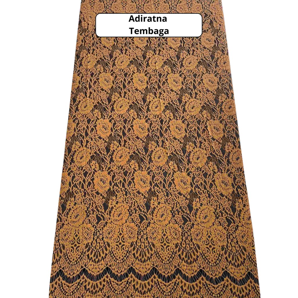 Brokat Rijek Semi Italy 1.5m (Motif Adiratna)