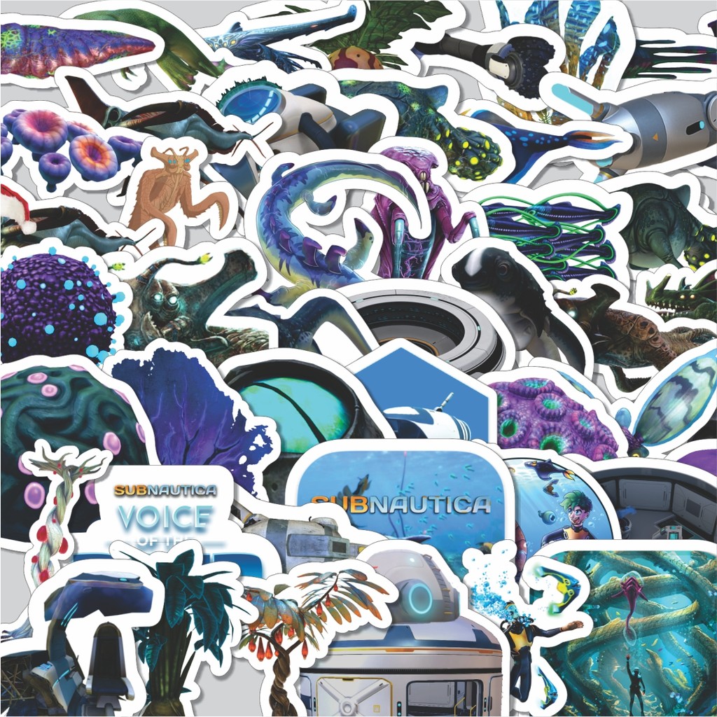 

Stiker Cutting Pack Stiker Game Series Subnautica Karakter Mix 2 Isi 100Pcs Series Aesthetic Lucu Keren Untuk Koper Bahan Vynil