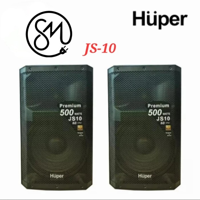 Speaker Active Huper JS-10 15 inch Original JS10 500 watt