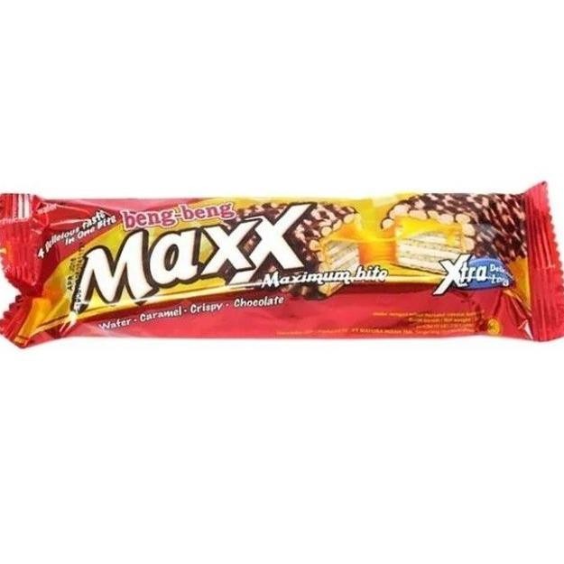 

Beng Beng Maxx Wafer Coklat Crispy Caramel 32gr