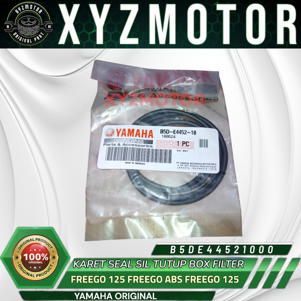 KARET SEAL SIL TUTUP BOX FILTER FREEGO 125 FREEGO ABS FREEGO S FREEGO S ABS FREEGO 125 ORIGINAL