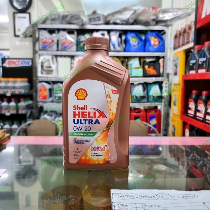 SHELL HELIX ULTRA 0W20 1L