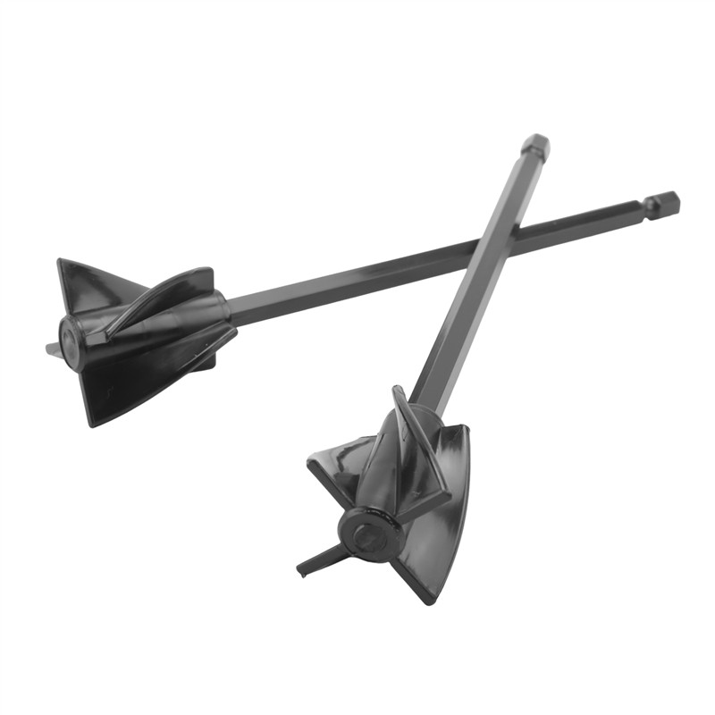 

MAKE-Resin Mixer Paddles, Epoxy Mixer Attachment For Drill, Reusable Paint Stirrer Drill Attachment