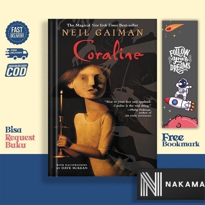 Coraline by Neil Gaiman