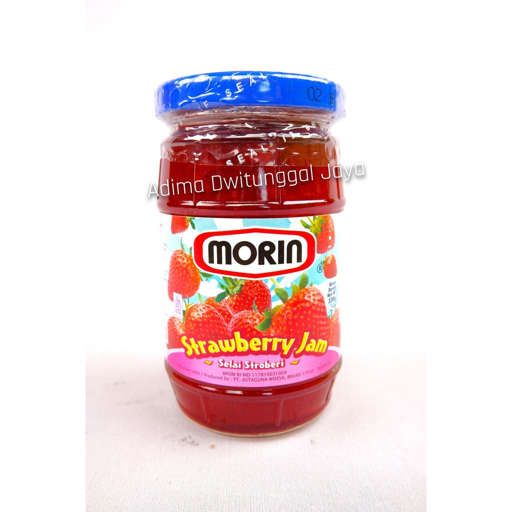 

Morin Strawberry Jam / Selai Strawberry Morin 330gr