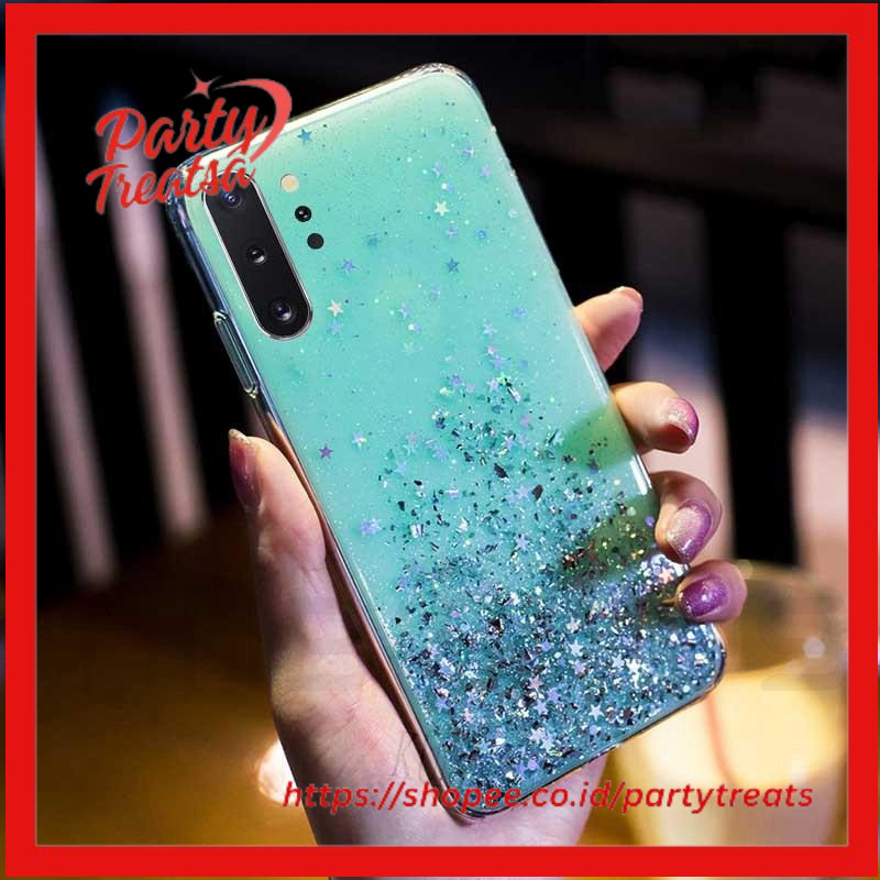 Glitter Soft Crystal Case For Huawei Y5P Y6P Y8P Honor 9A 9C 9S 9X 9 10 20 Lite 20S 10i 8A 8X 8S 30 