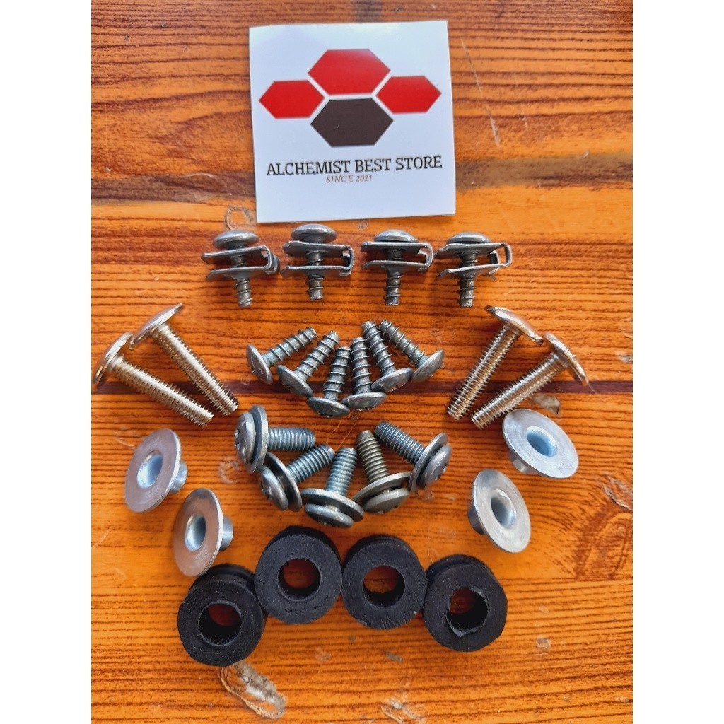 Baut Sayap Jupiter Z Burhan 1 Set / Baut Sayap Kanan Kiri Yamaha Jupiter Z Burhan 1 Set