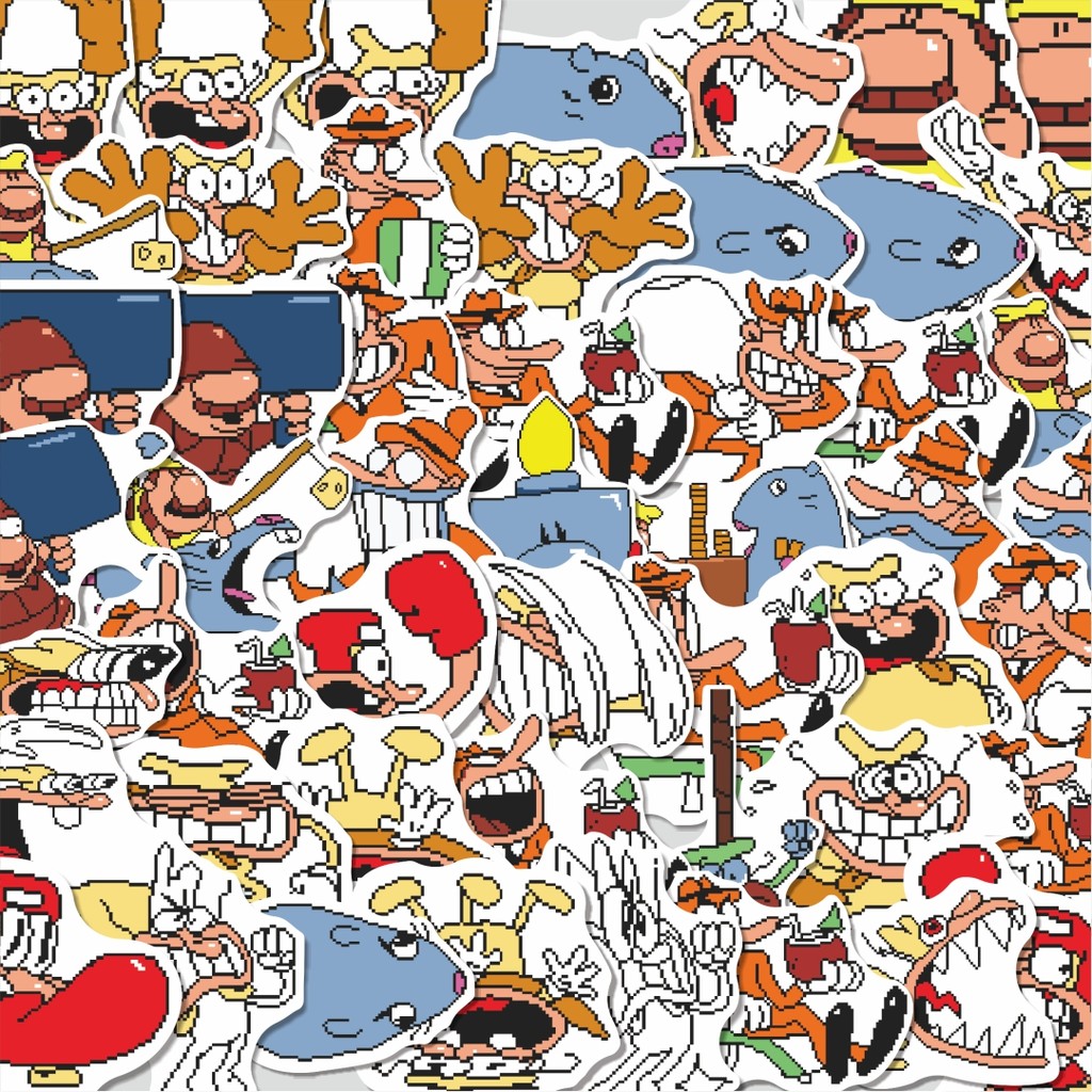 

Stiker Cutting Pack Stiker Pizza Tower V33 Isi 100Pcs Series Aesthetic Lucu Keren Untuk Koper Bahan Vynil