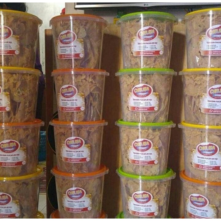 

aneka peyek teri/kacang/rebon/cabe Snacks Camilan - Peyek Kacang Terlaris