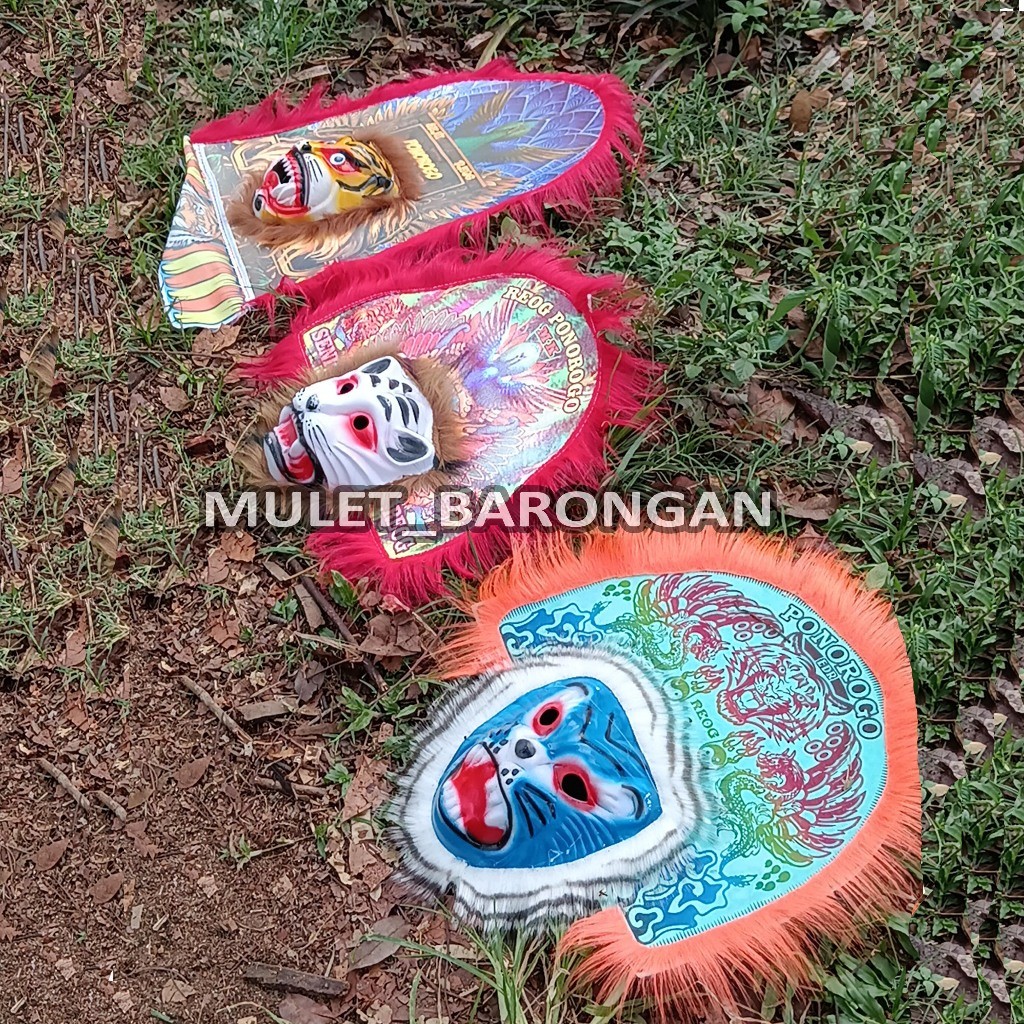 

* Reog Ponorogo Anak Asli 2D dan 3D Medium Besar ^