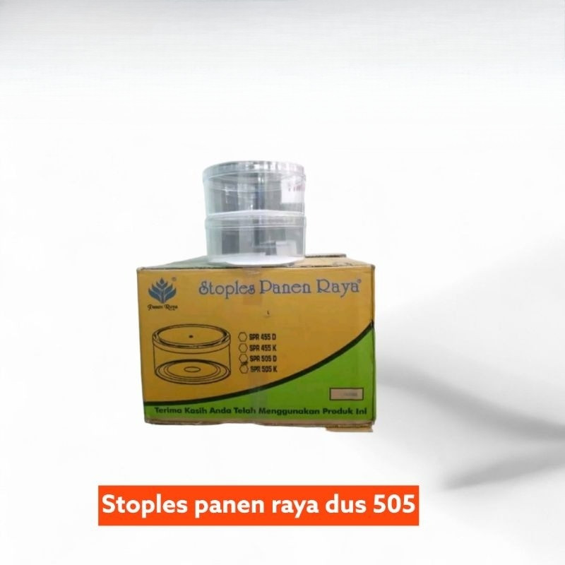 

stoples panen raya dus 505/toples kue kering 500gr
