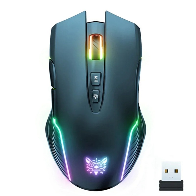 

ABHI-RGB Marquee Rechargeable Desktop Computer Notebook Mouse Rechargeable Mouse CW905 Wireless Gaming Mouse