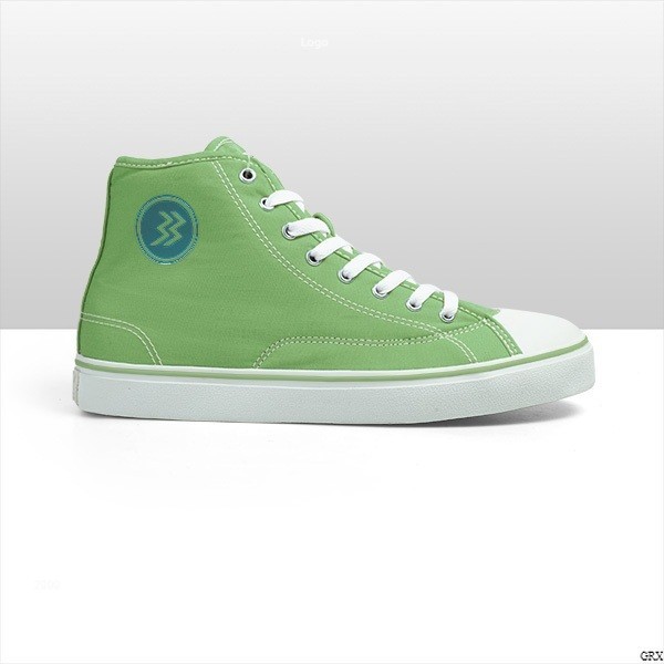 Sepatu Sneakers Geoff Max Official - Timeless Hi Fern White | Sepatu Wanita | Sneakers Wanita | Sepa