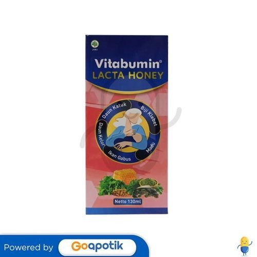 

Vitabumin Lacta Honey Botol 130 Ml