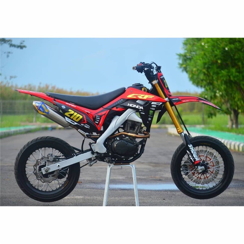 DECAL CRF150L FULL BODY NOMOR GOLD