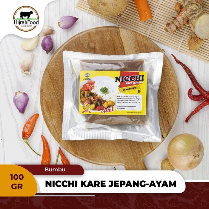 

Nicchi Kare Jepang Ayam 100 gram Japanese Curry Paste Non MSG