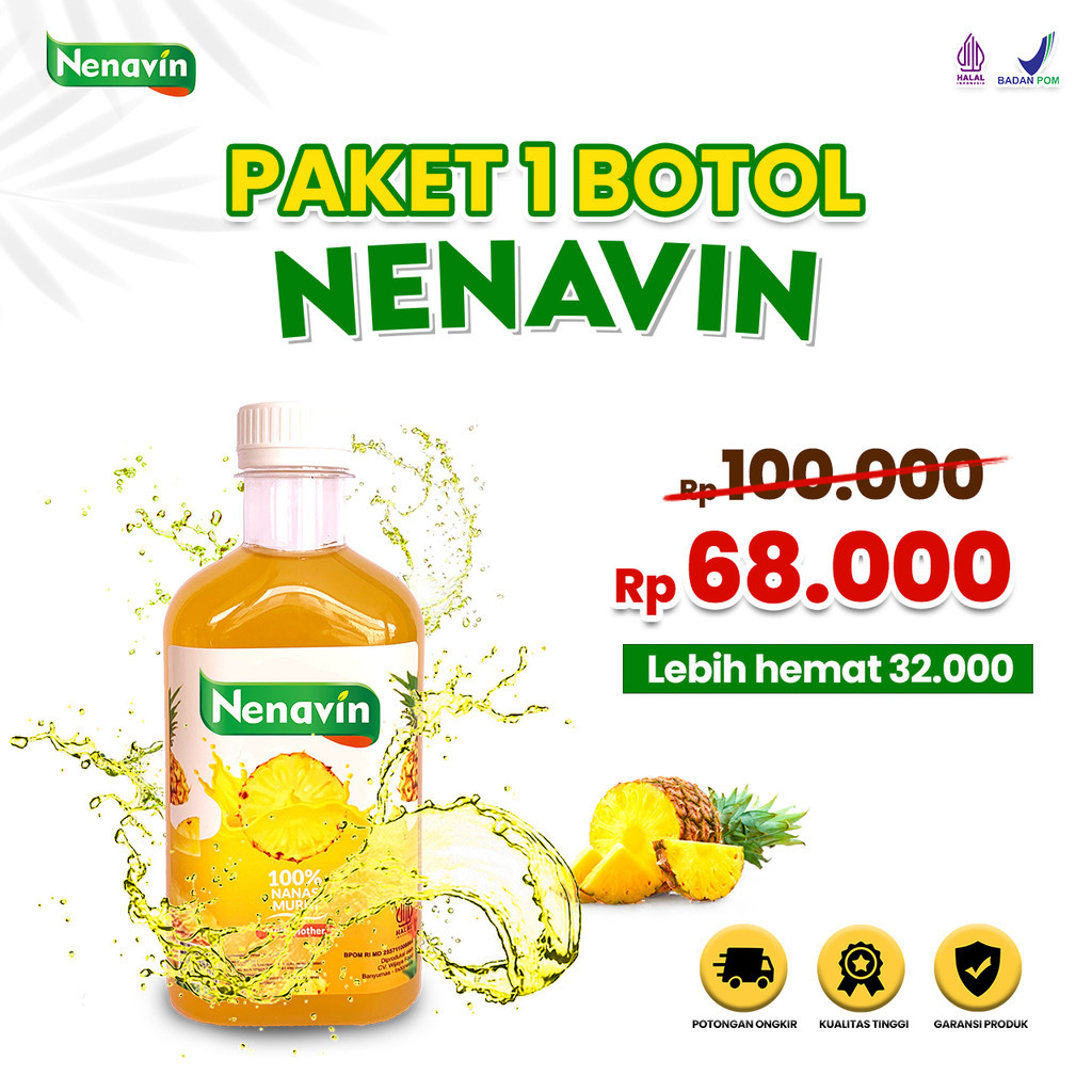 

Nenavin Solusi Tepat Atasi Diabetes dan Kolesterol 300ml